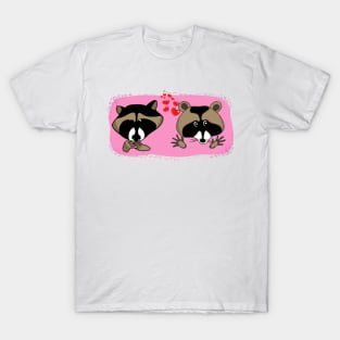 Original design lovers raccoons T-Shirt